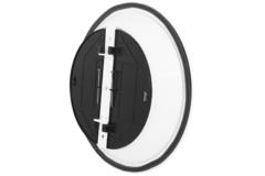 Difusor de techo redondo con motivo fijo Ø 350 mm - RAL9016