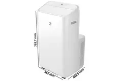 Aire acondicionado portátil Kizura Sora R290 de 3,5 kW