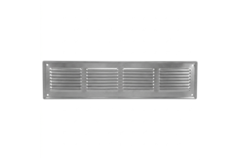 Rejilla de pared 300x100mm aluminio - sin revestimiento