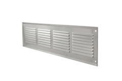 Rejilla de pared 300x100mm aluminio - sin revestimiento