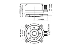 Presostato diferencial Belimo de 50 a 500 Pa - 01APS-10U