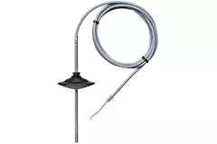 Sensor de temperatura por cable Belimo PT1000 200x6 mm - 2 metros con brida de montaje - 01CT-1BPF