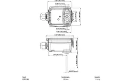 Belimo sensor de temperatura de canal/inmersión PT1000 300x6 mm - 01DT-1BR