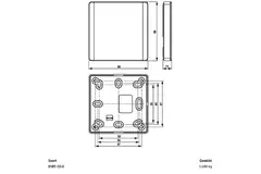 Belimo sensor de temperatura ambiente Ni1000TK5000 - 01RT-1D-0