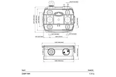 Sensor de presión diferencial Belimo de hasta 2500 Pa con calibración automática de cero - 22ADP-184A