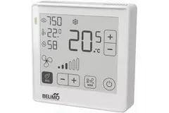 Módulo de control ambiental Belimo para CO₂, humedad y temperatura - Pantalla táctil ePaper - MP-Bus - P-22RTM-1800D-1