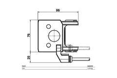 Interruptor auxiliar enchufable Belimo 2x contacto inversor - S1A