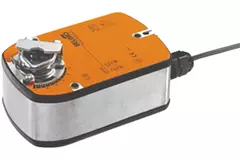 Actuador de válvula rotativa Belimo con retorno por muelle 24V - abrir/cerrar - 4 Nm - LF24