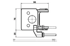 Interruptor auxiliar enchufable Belimo 1x contacto inversor - S1A