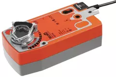 Actuador de válvula rotativa Belimo con retorno por muelle 24V - abrir/cerrar - 10 Nm - NF24A