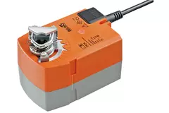 Actuador de válvula rotativa Belimo con retorno por muelle 24V - abrir/cerrar - 2,5 Nm - TF24