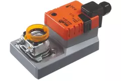 Accionamiento de válvula modulante Belimo con terminales de conexión 24V - 2-10V - 20 Nm - SM24A-SR-TP