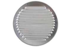 Rejilla de ventilación circular 250 mm aluminio - EL-A-R250 ALU