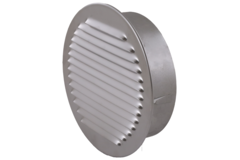 Rejilla de ventilación circular 250 mm aluminio - EL-A-R250 ALU