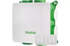 DucoBox Silent 2.0 400 m³/h + control RF + sensor CO2 - enchufe de seguridad