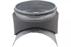 Injerto para conductos ovalados de Thermoduct 160 mm - 160 mm (90 grados)