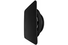 Válvula ClimaConnect Design cuadrada de Ø 125 mm - negra