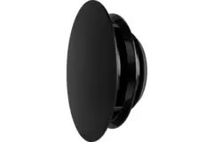 Válvula ClimaConnect Design redonda, Ø 125 mm - negra