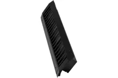 Rejilla de conducto ClimaConnect con doble ajuste, 1025 x 125 mm, para tubos de 315 a 900 mm - RAL 9005