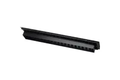 Rejilla de conducto ClimaConnect con doble ajuste, 1025 x 125 mm, para tubos de 315 a 900 mm - RAL 9005