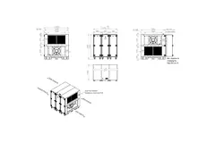 Cajas de tratamiento de aire Maxivent WTW con rueda de calor de 12 600 m³/h, horizontal-horizontal a la derecha - RHE 12600 H OOJR T 01