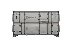 Unidad de tratamiento de aire Maxivent con recuperación de calor, intercambiador a contracorriente, caudal de aire 1200 m³/h horizontal derecha - M4512
