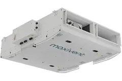 Unidad de tratamiento de aire de techo Maxivent recuperación de calor con intercambiador de contracorriente 400 m³/h horizontal izquierda - M4004