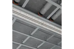 Difusor de ranura Ergovent sin marco 1050 mm con diámetro de conexión 125 mm - climatización - 2 ranuras