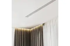 Pieza de unión Ergovent para rejillas lineales modulares encajables de 1050 mm - 3 ranuras