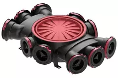 Caja de distribución de aire Heatpex Aria (10 x 75 mm)
