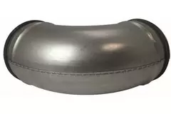 Codo helicoidal redondo 90º Ø 150 mm para tubos helicoidales