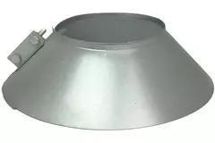 Collarín antilluvia Ø 200 mm - Collarín antilluvia para tubos helicoidales