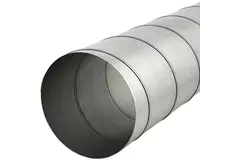 Tubo espiral de Ø 500 mm y 1,5 metros de longitud - Galvanizado