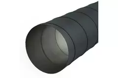 Tubo helicoidal Ø 180mm longitud 1,5 metros - Galvanizado - a medida RAL7016
