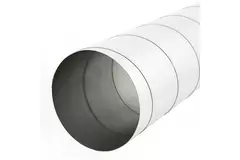 Tubo helicoidal Ø 150mm longitud 1,5 metros - Galvanizado - a medida RAL9010