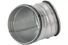 Codo helicoidal corto y redondo 45º Ø 100 mm para tubos helicoidales