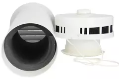 Pasamuros de ventilación aislado para ventilación natural diámetro 125 mm - SPK2-125