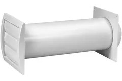 Pasamuros de ventilación SPK4 Ø100mm con lamas móviles