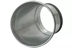 Codo helicoidal redondo 45º Ø 125 mm para tubos helicoidales