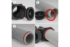 Tubo de ventilación flexible Heatpex Aria diámetro 75 mm (50 metros)