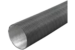 Manguera de ventilación de aluminio Ø 125 mm y L=3000 mm - Antracita