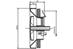 Válvulas de escape de ventilación Zehnder 125mm blanco - STK 1-125