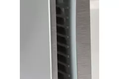 Extractor de baño Ø 100 mm acero inoxidable con temporizador - EET100Ti