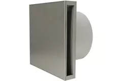Extractor de baño Ø 100mm acero inoxidable - Design EET100i