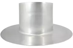 Placa adhesiva de aluminio Thermoduct para paso de tejado diámetro 315 mm