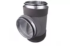 Pieza en T aislada de Thermoduct diámetro 200 mm- 160 mm (90 grados)