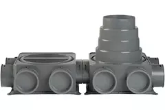Ubbink caja de distribución de aire DBOX212 V180HE