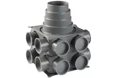 Caja de distribución de aire Ubbink DBOX 208V180VE - 16 conexiones