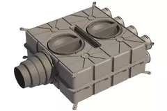 Caja de distribución de aire Ubbink Air Excellent DBOX808