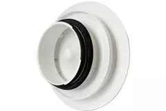 Válvula regulable Vent-Axia UniflexPlus RVG 125 mm grande - blanco